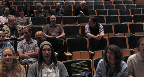 Sitting Wave rehearsal